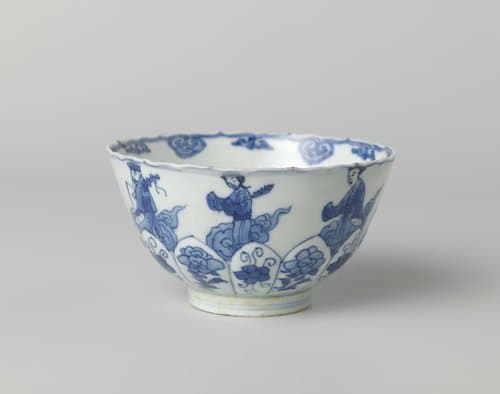 Bowl with the Eight Taoïst Immortals by anonymous