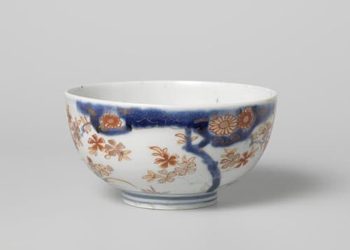 Bowl with trees and flowering plants by anonymous