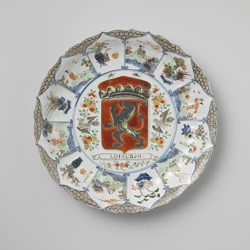 Dish with the arms of the province of Limburg by anonymous