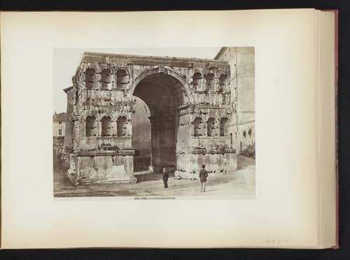 Roma. Arco di Giano quadrifronte
