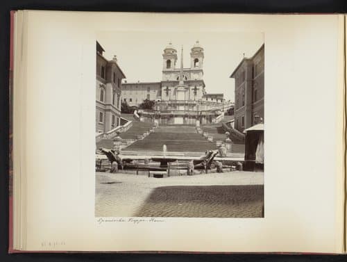 Spanische Treppe. Rom by anonymous