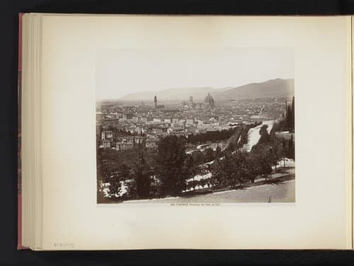 Firenze panorama dal Viale dei Colli