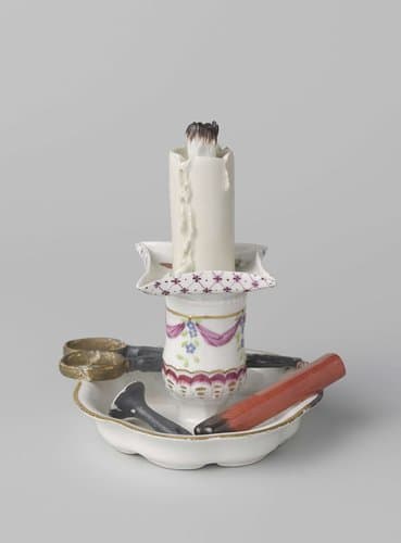 Faux chamber candlestick