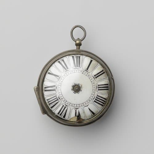 Herenhorloge van zilver by Jean Carré