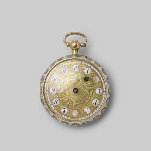 Dameshorloge van goud by anonymous