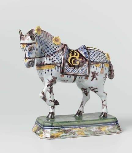 Paard van faience