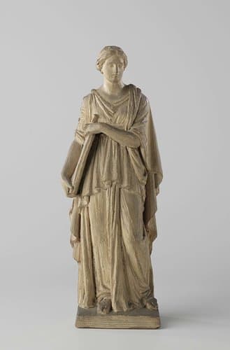 Symbolisch vrouwenfiguur: Gravura by Louis Royer
