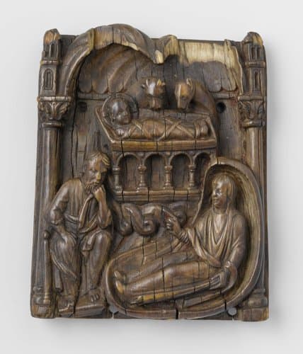 Relief with the Nativity by anonymous