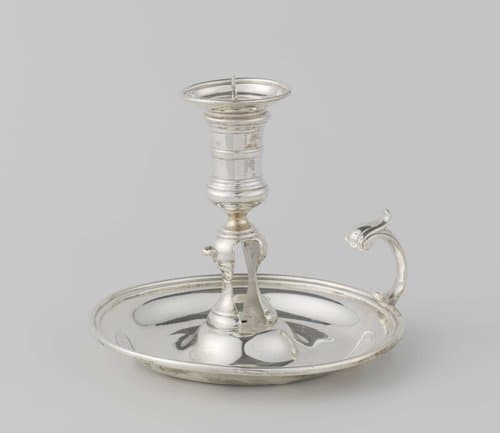 Blaker van zilver, op korte stam by anonymous