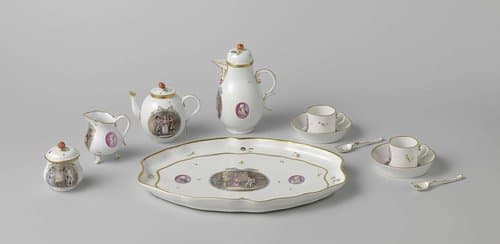 Koffie- en theeservies by Höchst