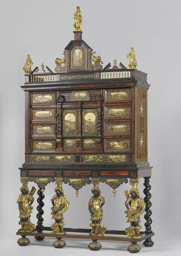 Cabinet Decorated with Episodes from the Old Testament by anonymous