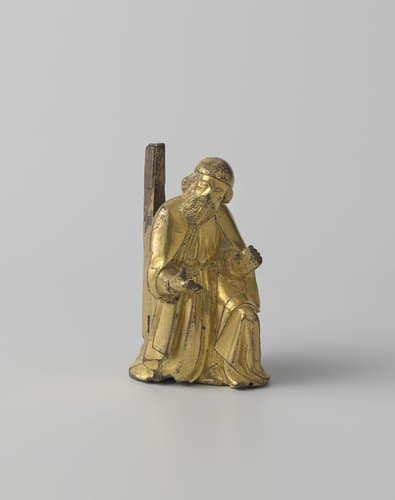 Two kneeling prophets (from a reliquary châsse) by anonymous