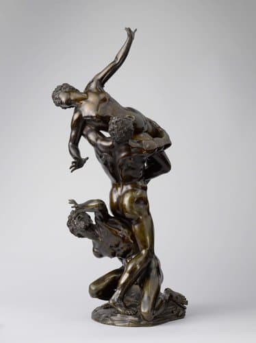 De ontvoering van een Sabijnse maagd by Giambologna; Giambologna