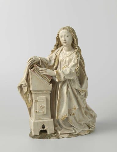Maria uit een Annunciatie-groep by Tilman Riemenschneider