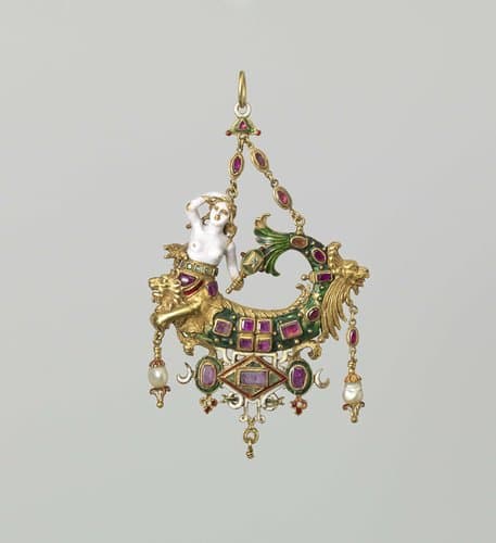 Hanger in de vorm van een zeemeermin by anonymous