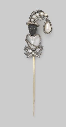 Steekspeld van verguld zilver by Unknown Artist