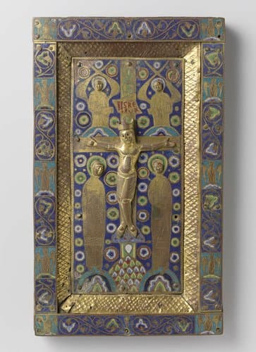 Front cover of an Evangeliary with the Crucifixion by anonymous