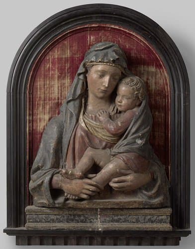 Maria met kind by Unknown Artist