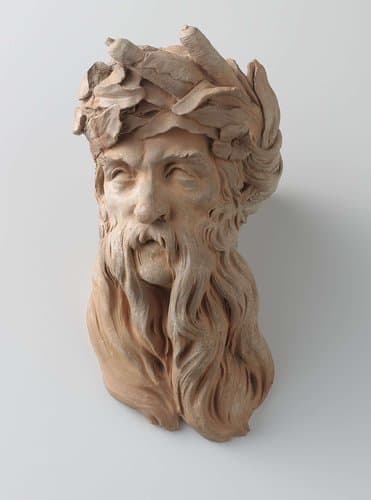 Kop van een riviergod by Artus Quellinus (I)