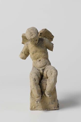 Gevleugelde Putto by Eugène Lacomblé