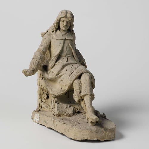 Ontwerp voor een standbeeld van Moliere by Eugène Lacomblé