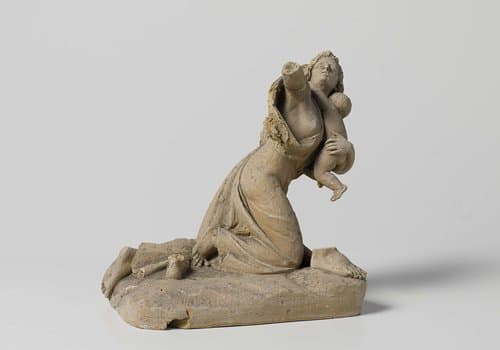 De kindermoord van Bethlehem by Eugène Lacomblé