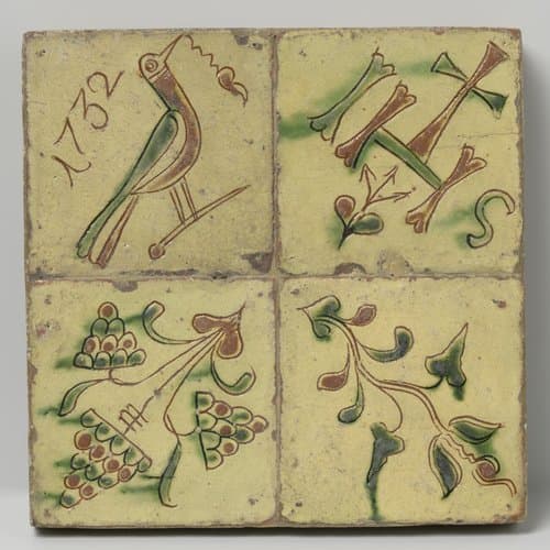 Veld van vier tegels by anonymous