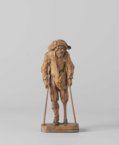 Beggar with a Wooden Leg by anonymous; anonymous