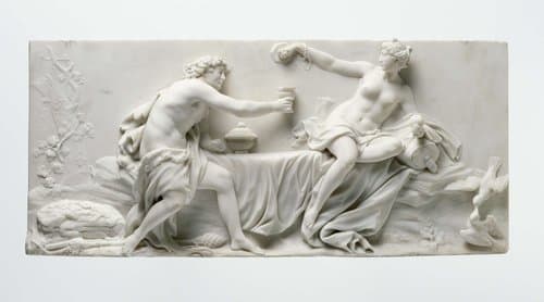 Het verbond tussen Bacchus en Venus by Unknown Artist