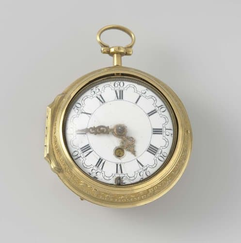 Horloge met de aanbidding van de herders by Jan Marc Juntès