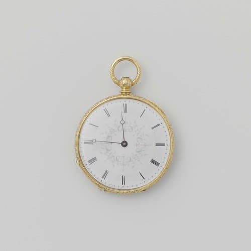 Horloge met Chinese landschappen by Philippe Patek & Cie