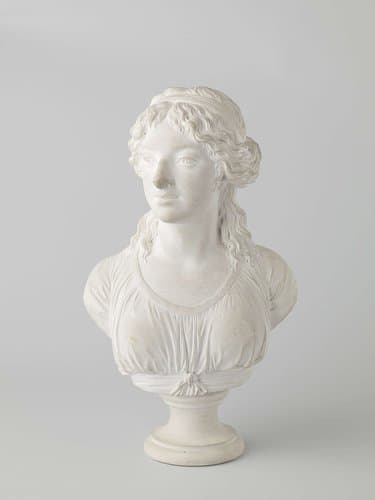 Borstbeeld van een jonge vrouw, mogelijk Auguste-Louise-Therese Roland