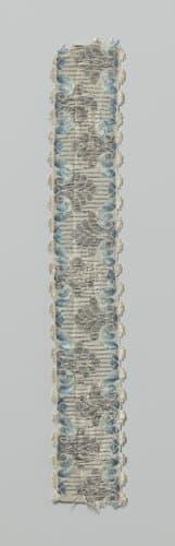 Lint, blauw, wit en zilver by anonymous