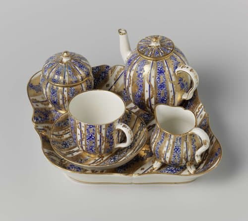 Tea service by Porzellanmanufaktur Frankenthal