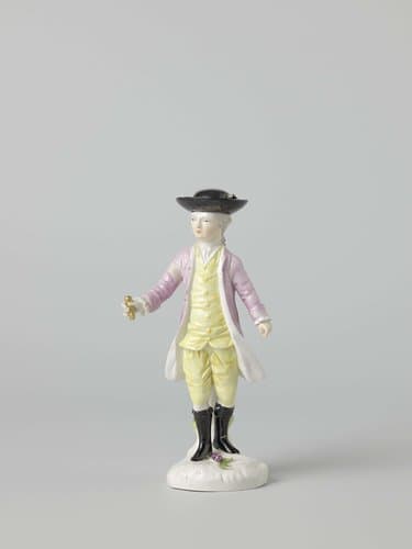 Figure of a man with a cane by Fulda