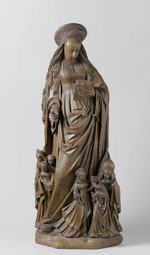 De heilige Ursula en haar maagden by Henrik Douverman