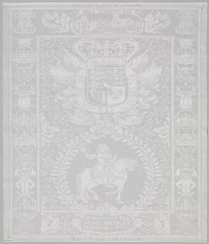 Servet: George I van Engeland. Merk MR 12. by J. Verkruisse
