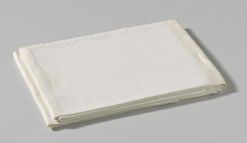 Fragment, pellen met patroon 'molenwiek' by anonymous