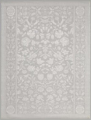 Servet met bloemen by anonymous