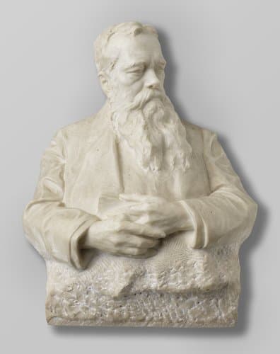 Buste van Jhr. Mr. Victor Eugene Louis de Stuers (1843-1916) by Toon Dupuis