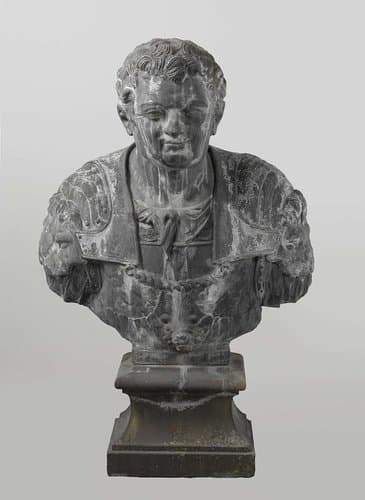 Bust of Emperor Marcus Salvius Otho (32-69) by Bartholomeus Eggers