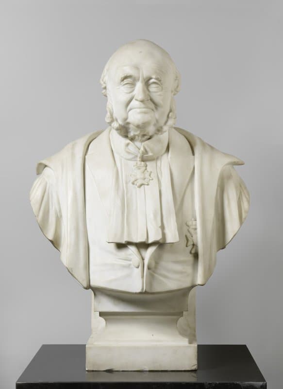 Buste van dr. Nicolaas Beets (1814-1903) by Cornelis Beets