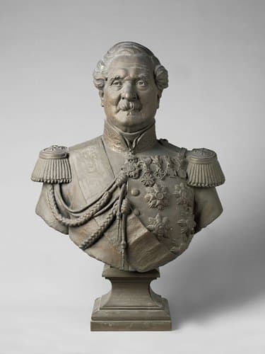 Bust of François V.H.A. Ridder de Stuers (1792-1881) by Alphonse Lambert Eugène de Stuers