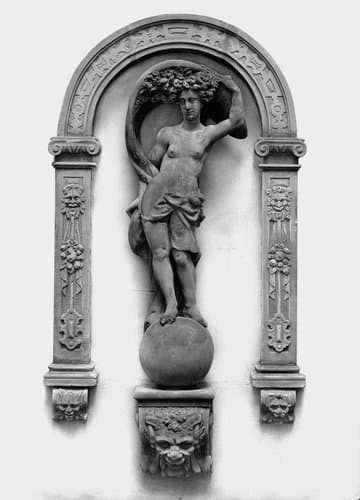 Fortuna, from the Facade of the Arminiushuis in Oudewater by anonymous