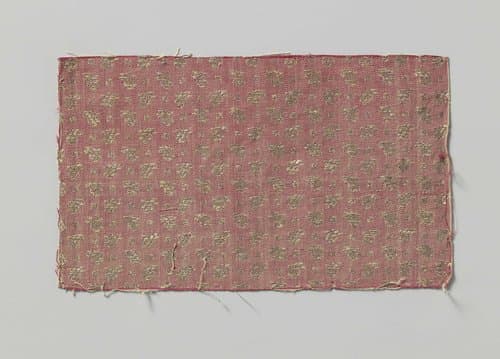 Fragment oosterse textiel by Unknown Artist