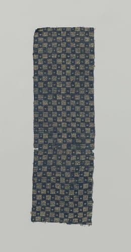 Fragment oosterse textiel by Unknown Artist