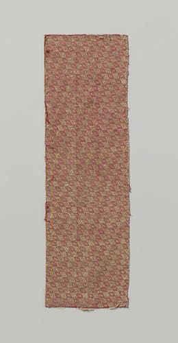 Fragment oosterse textiel by Unknown Artist