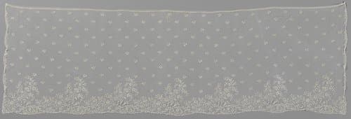 Voile van applicatiekant met zeven heuvels by anonymous