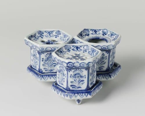 Inktstel van faience by De Porceleijne Schotel