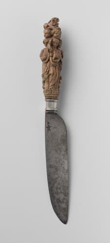 Knife Handle with the Five Senses by anonymous